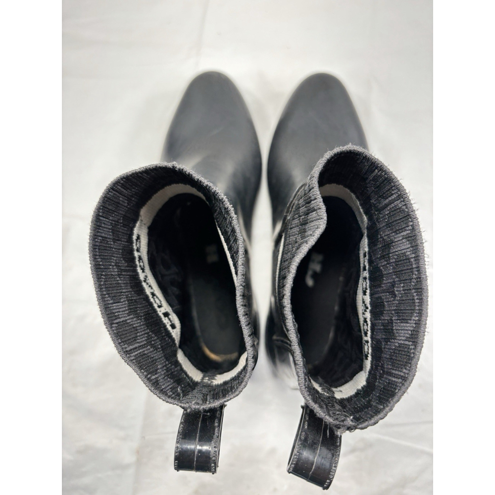 Coach Womens Rivington Knit Ankle Rain Boots - Picture 11 of 12